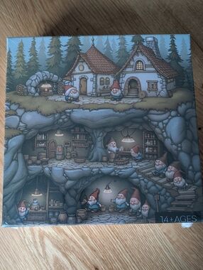 🧩 3 for $25 - Larkipuzz Gnome Home 1000 Piece Puzzle